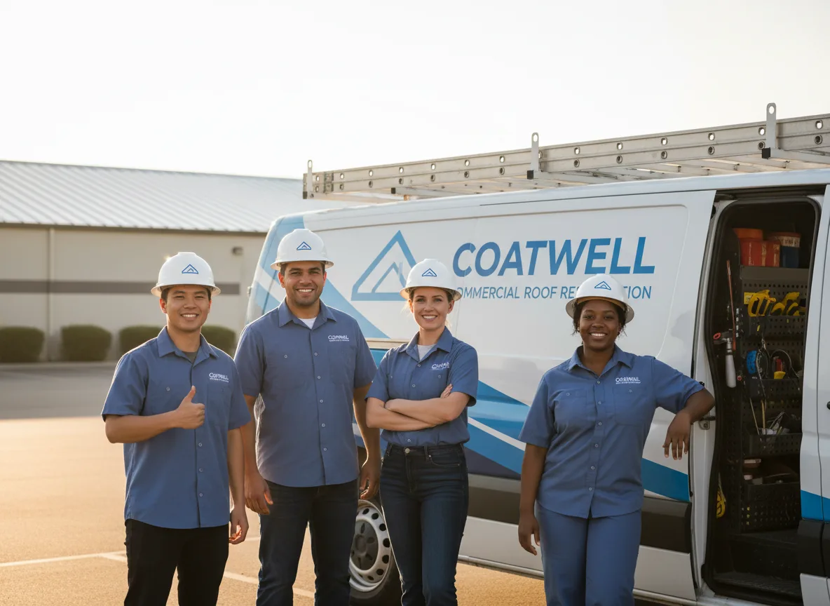 Commercial roof coating company in Von Ormy, TX